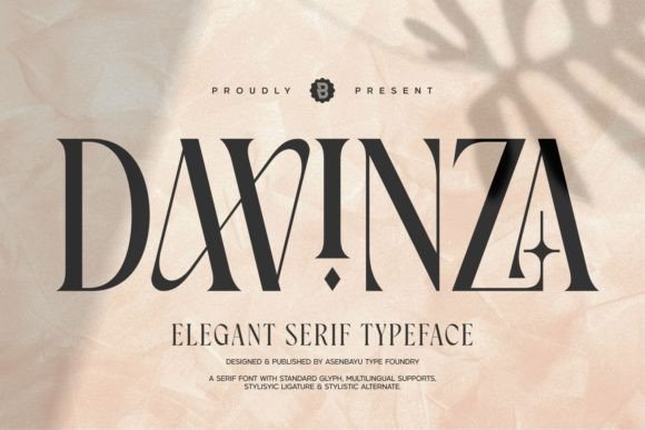 Davinza: A Serif Font for Modern Elegance