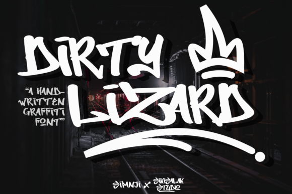 Dirty Lizard Graffiti: A Font That Brings Street Art to Your Projects
