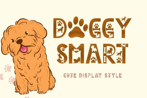 Doggy Smart: A Playful Display Font with Personality