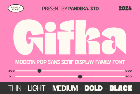 Gifka: The Pop Font That Brings Energy to Modern Design