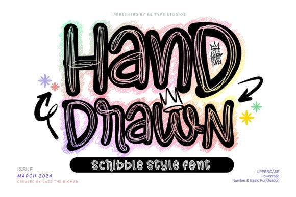 Hand Drawn: The Playful Typeface for Authentic Branding