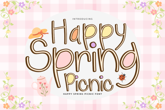 Happy Spring Picnic: A Font That Captures the Joy of the Season