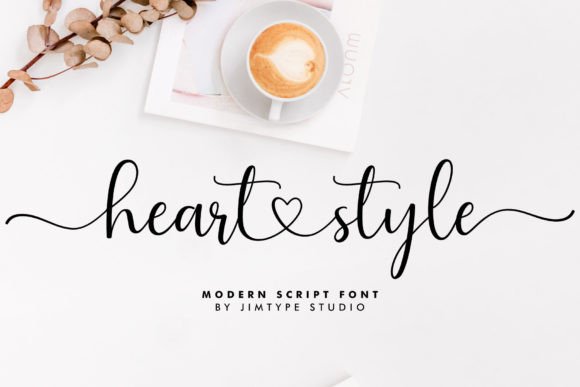 Heart Style: The Script Font That Captures Romance