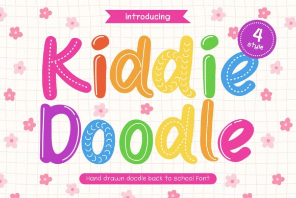 Kiddie Doodle: The Hand-Drawn Font That Brings Joy to Design