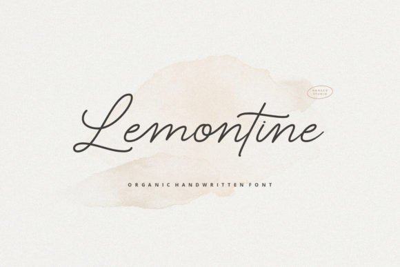 Lemontine: The Handwritten Font with a Modern, Feminine Touch