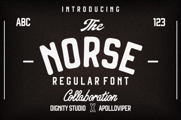 Norse: The Bold, Organic Display Font That Commands Attention