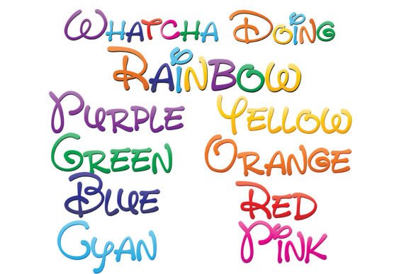 Whatcha Doing? A Rainbow of Personality for Your Next Project