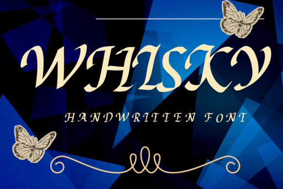 Whisky: The Sweet & Playful Handwritten Font for Every Project